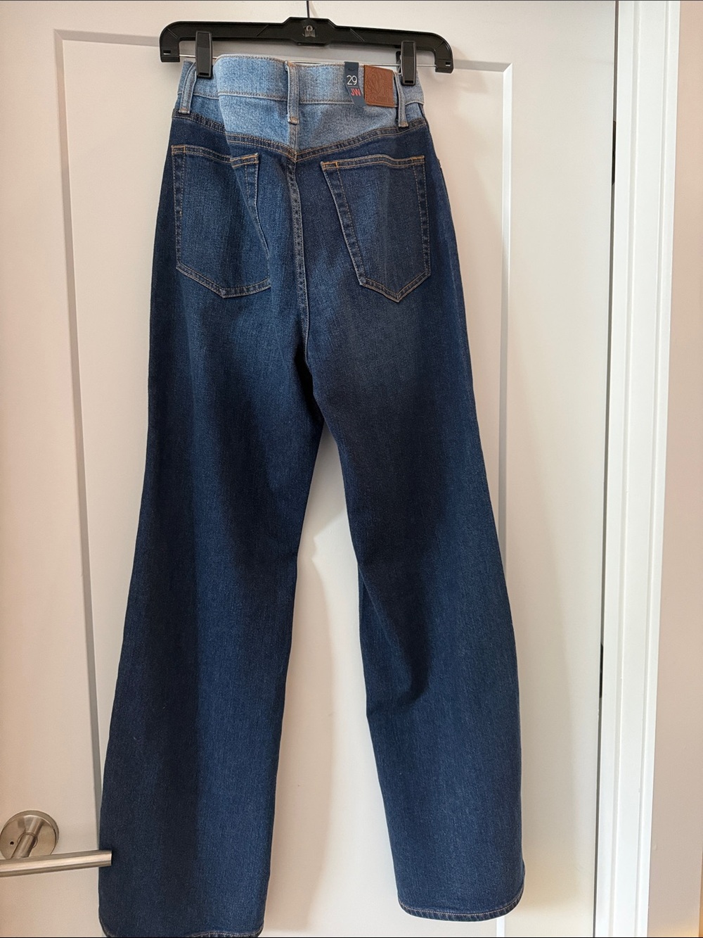 Johnny Was Contrast Wide Leg Jean - Picture 5 of 8